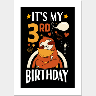 It's My 3rd Birthday Posters and Art